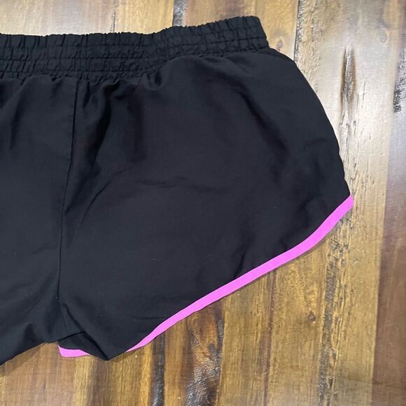 Old Navy Track Shorts Black Hot Pink - Picture 6 of 6